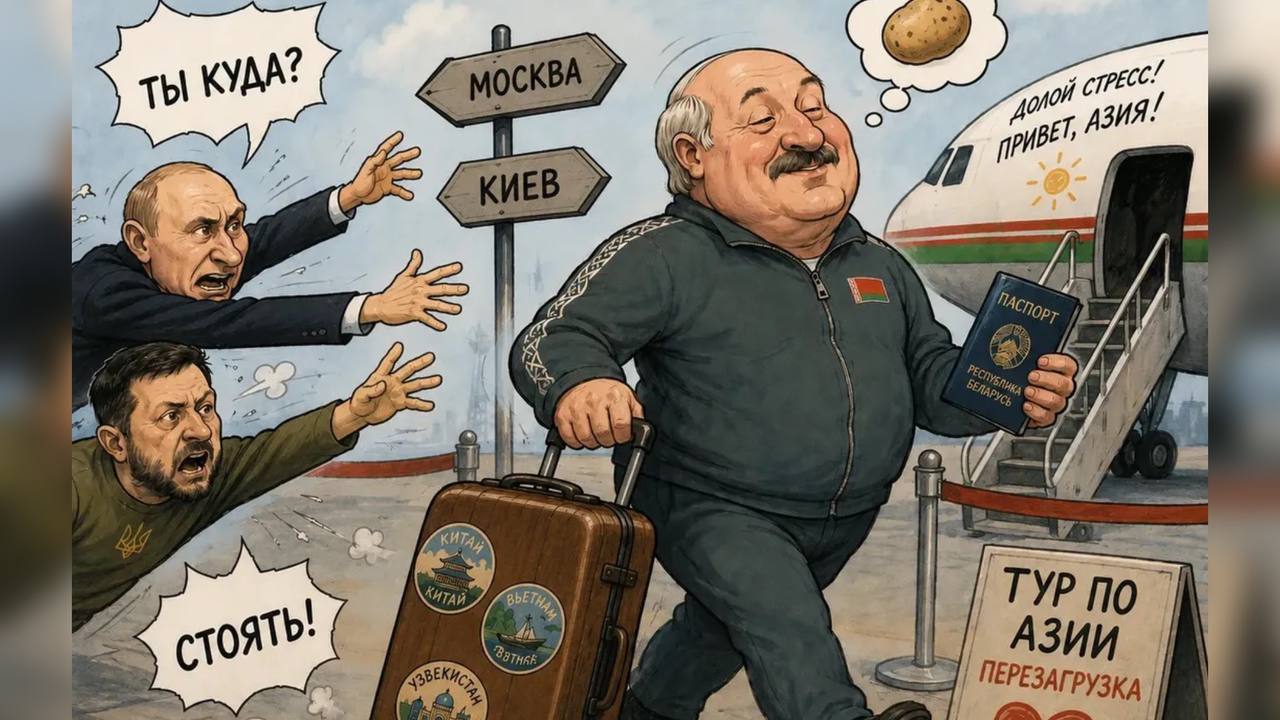 Испугался и улетел? Лукашенко начал масштабный визит в Восточную и Юго-Восточную Азию на фоне ультиматума Зеленского