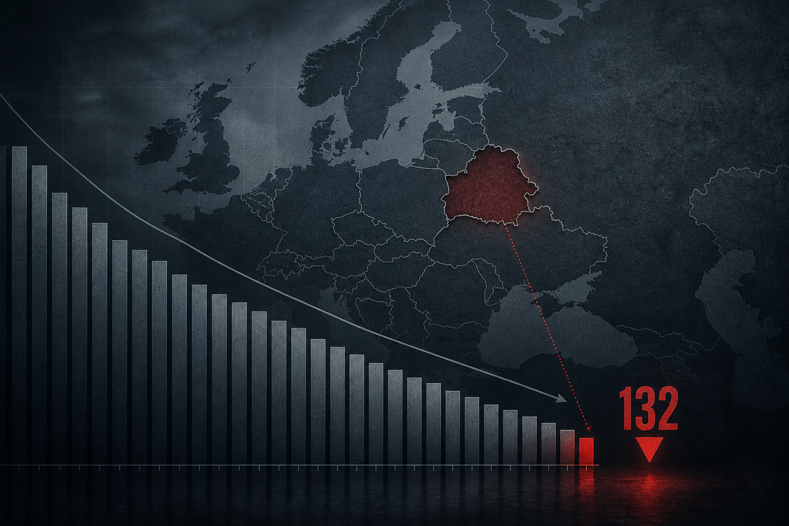 Беларусь — 132-е место в индексе процветания 2026: худший результат в Европе